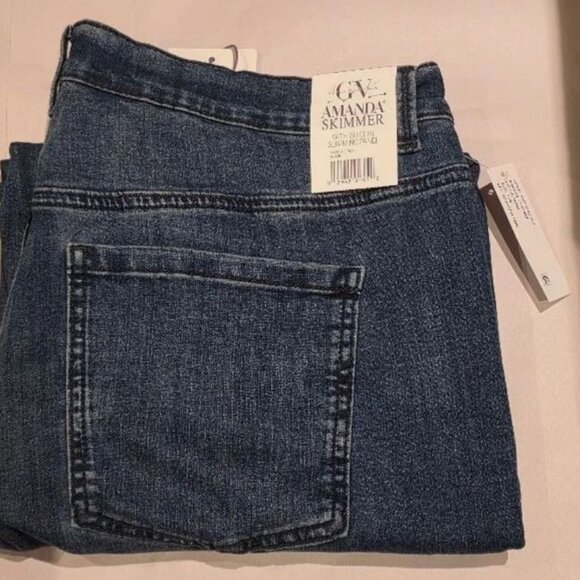 Plus Size Gloria Vanderbilt Amanda Skimmer Pants Color: Rome Size: 16 W - Picture 2 of 4